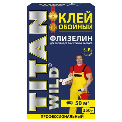 Клей Titan Wild флиз 350 гр картон
